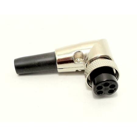 MARMAT 5 Pin Right Angle Microphone Connector CBC5R